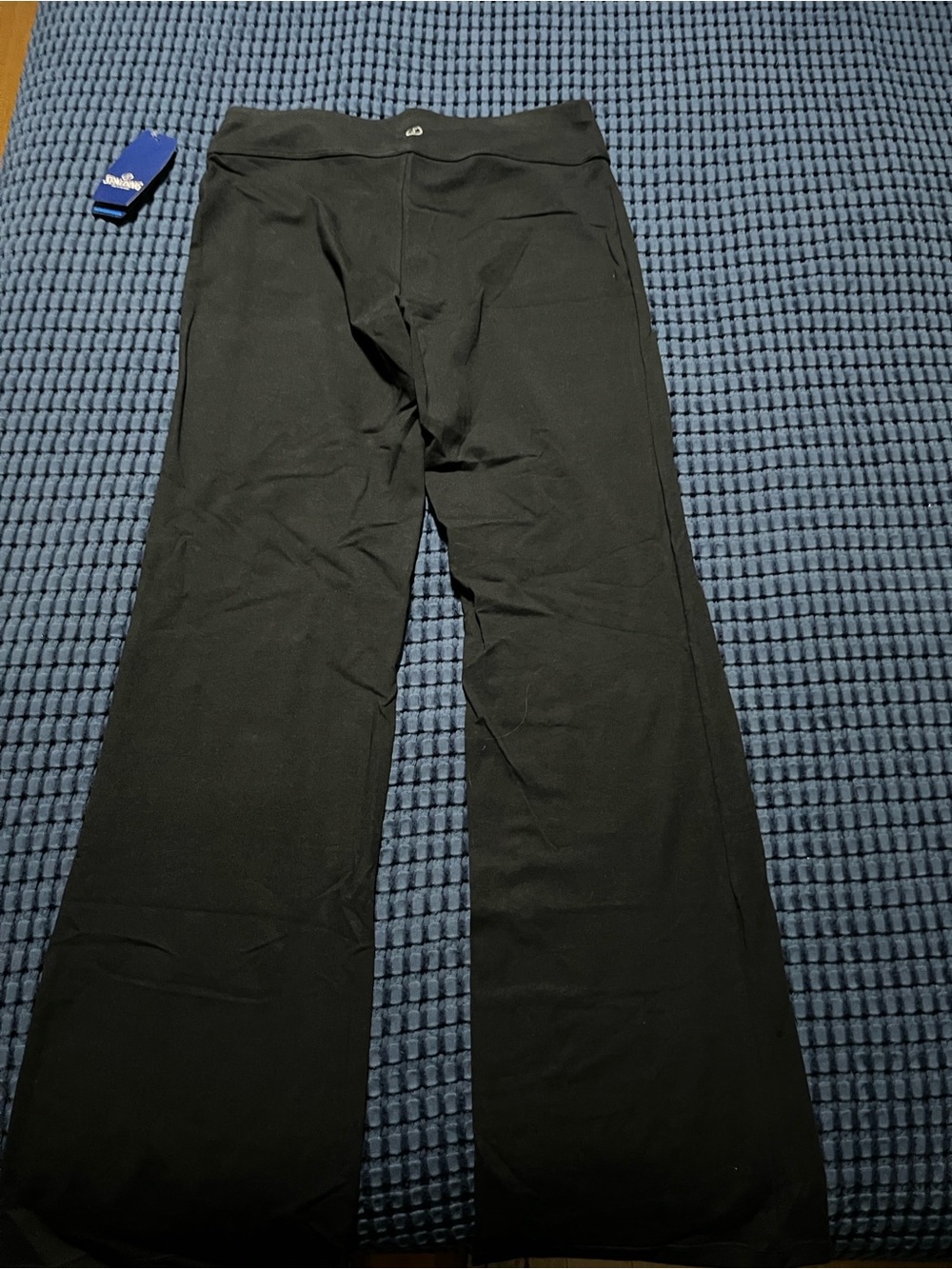 Spalding Black Performance Leggings with Logo Waistband - Picture 4 of 9